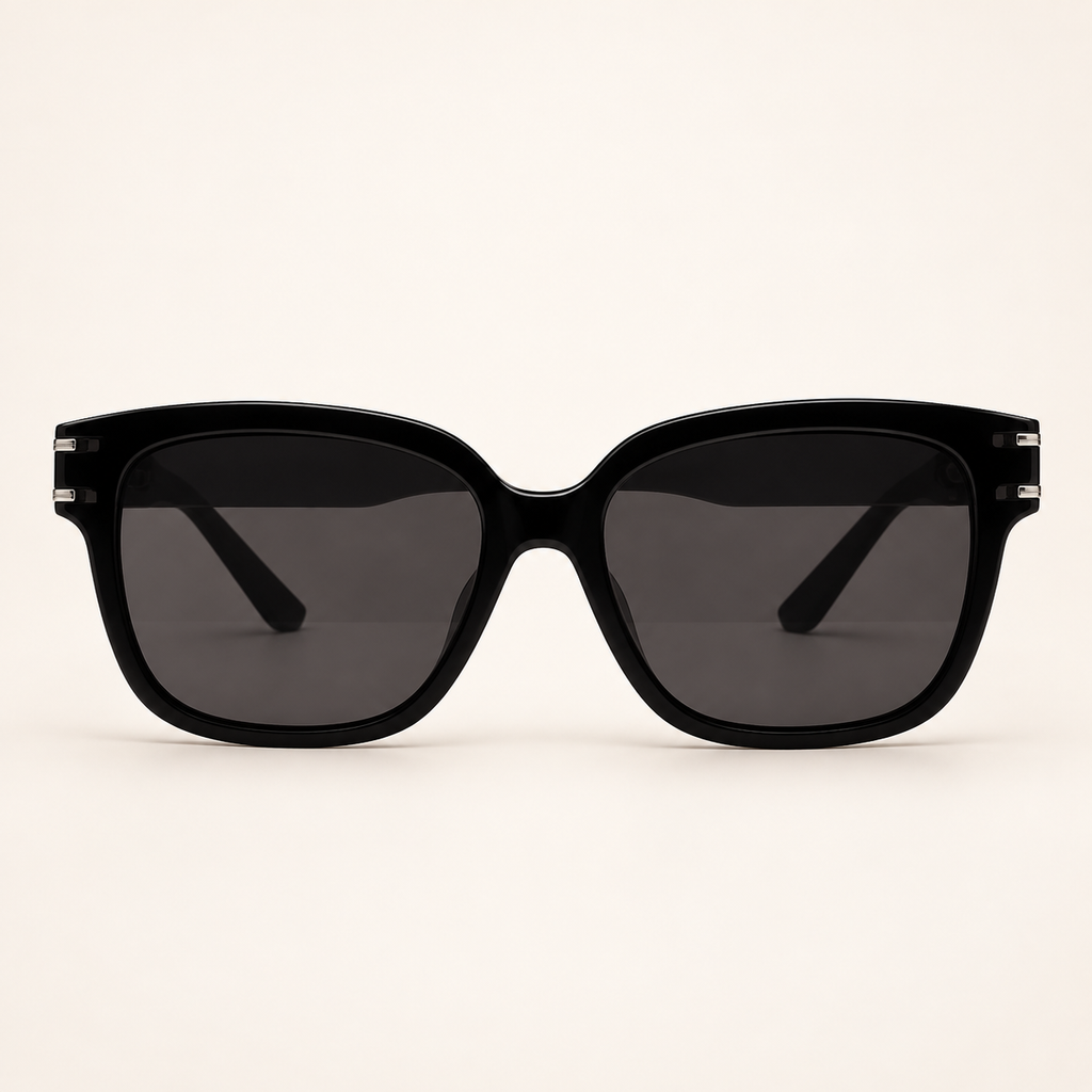CD — Black Oversized Square Sunglasses – Model 4