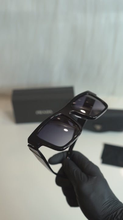 PRD — SPR 19W Black Purple-Grey Sunglasses