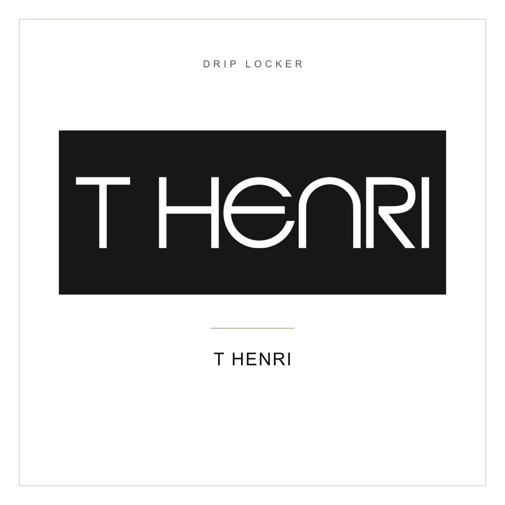Drip Locker brand card — T HENRI