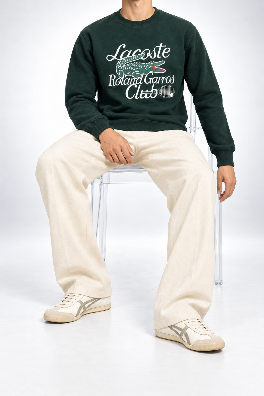 LCST — Dark-Green Roland Garros Club Sweatshirt — additional