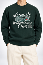 LCST — Dark-Green Roland Garros Club Sweatshirt