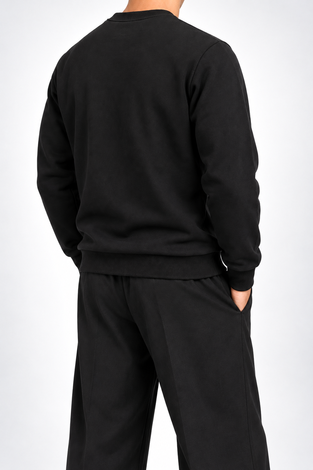 MNCLR — Black Camouflage-Logo Crew-Neck Sweatshirt — additional