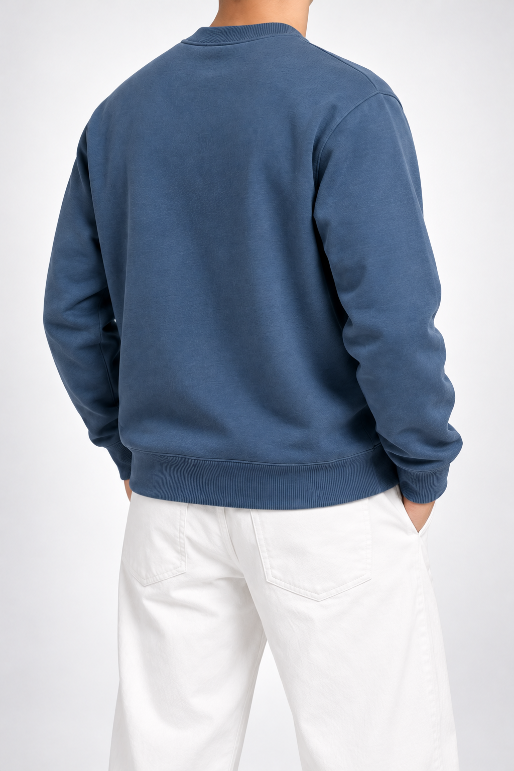 MNCLR — Steel-Blue Off-Road Suv Crew-Neck Sweatshirt — additional